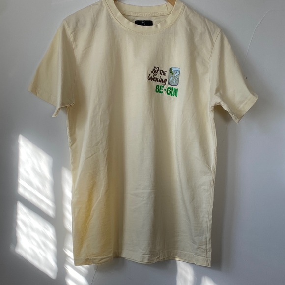 Peace Collective Tops - Peace Collective Gin Cocktail T-Shirt